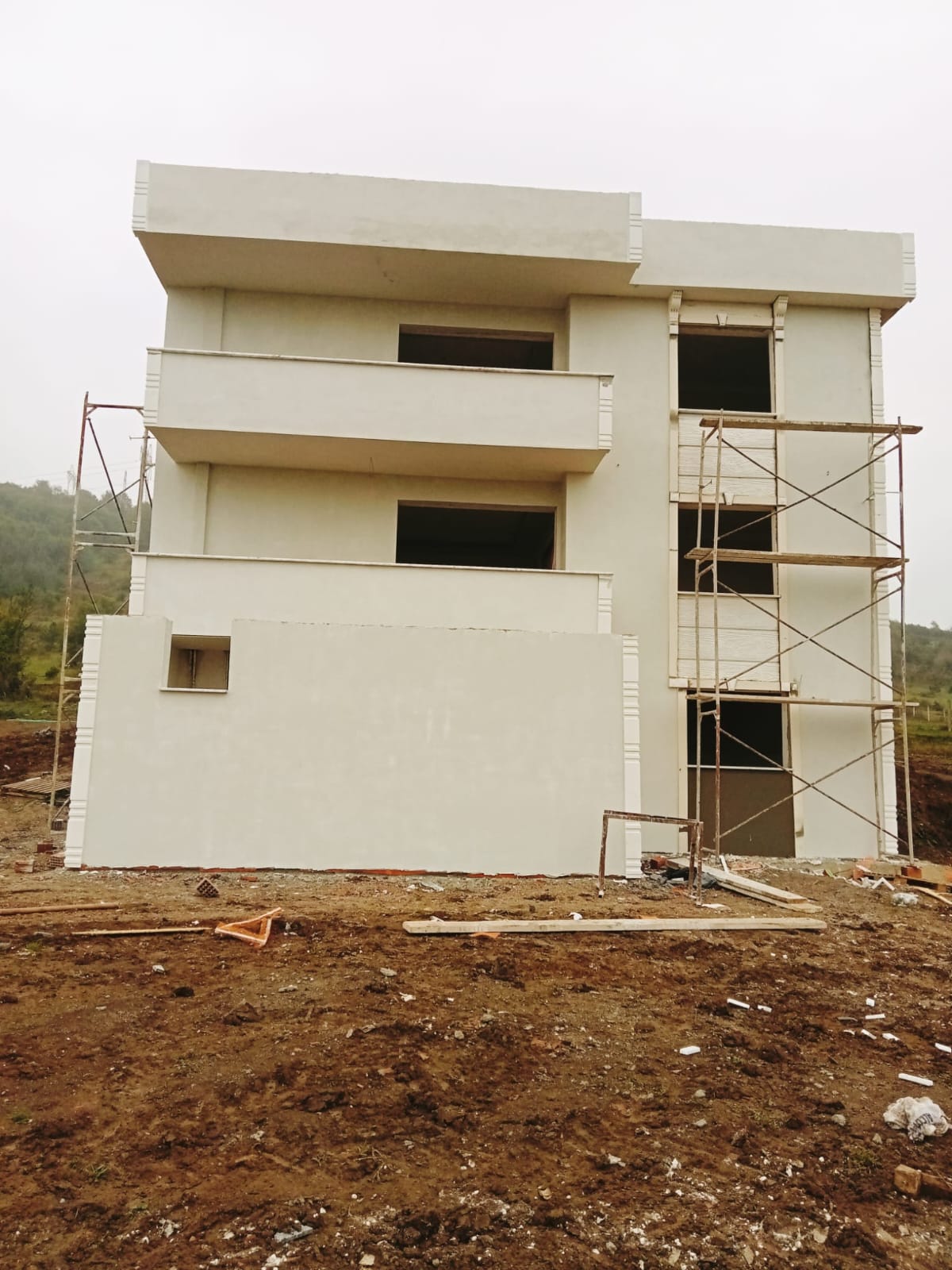 Villa Dış Cephe Sıva Projesi
