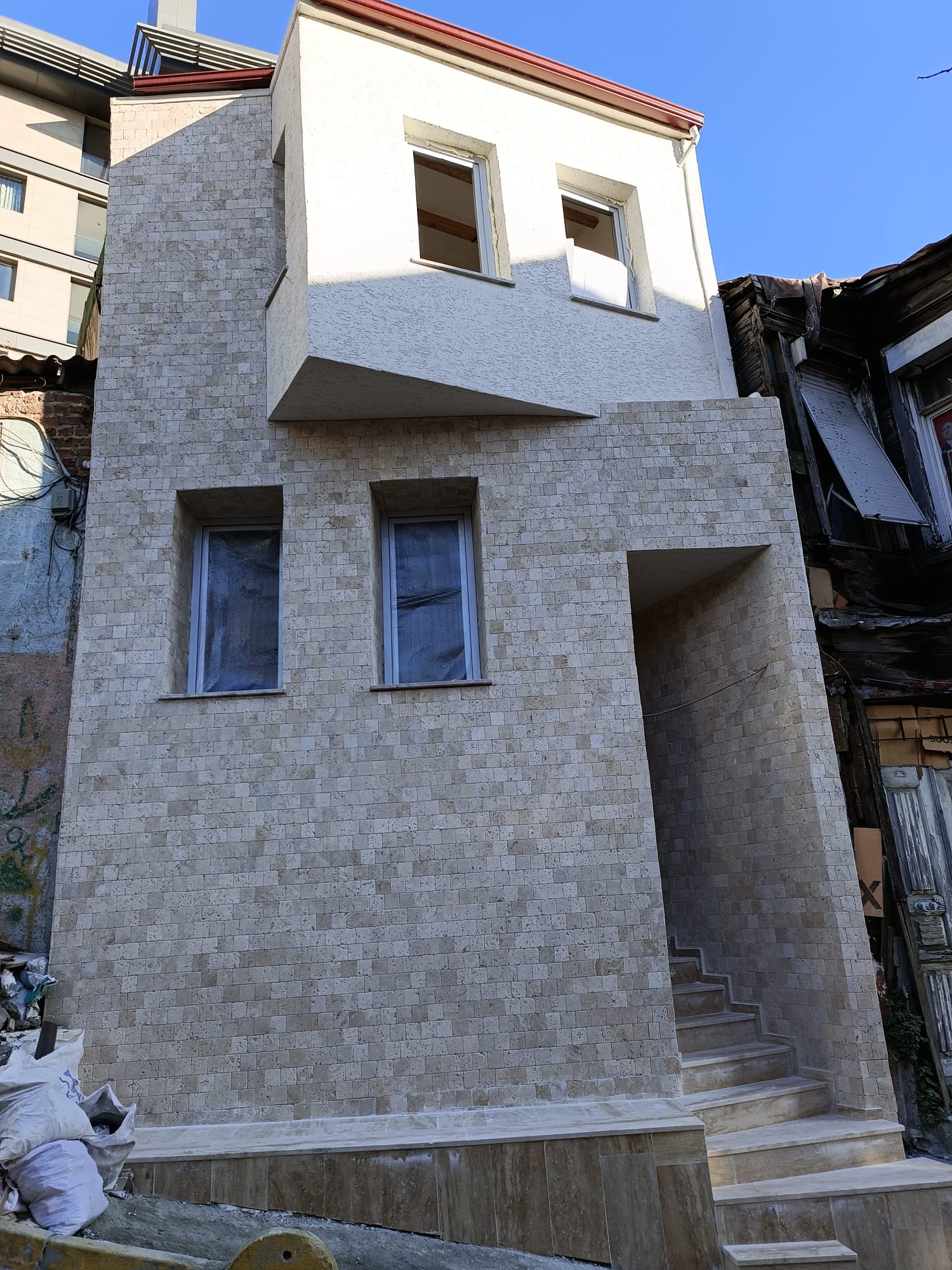 Doğal Taş Dış Cephe Kaplama